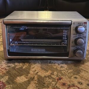 Black and decker toaster oven